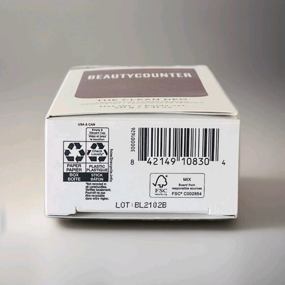 Lot Of 3 BeautyCounter The Clean Deo Deodorant Crisp Sequoia Full Size NIB - Picture 2 of 4